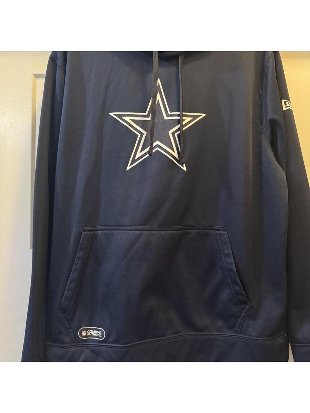 NFL Men's Navy and Black Hoody